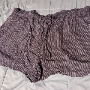 Striped Women's Shorts